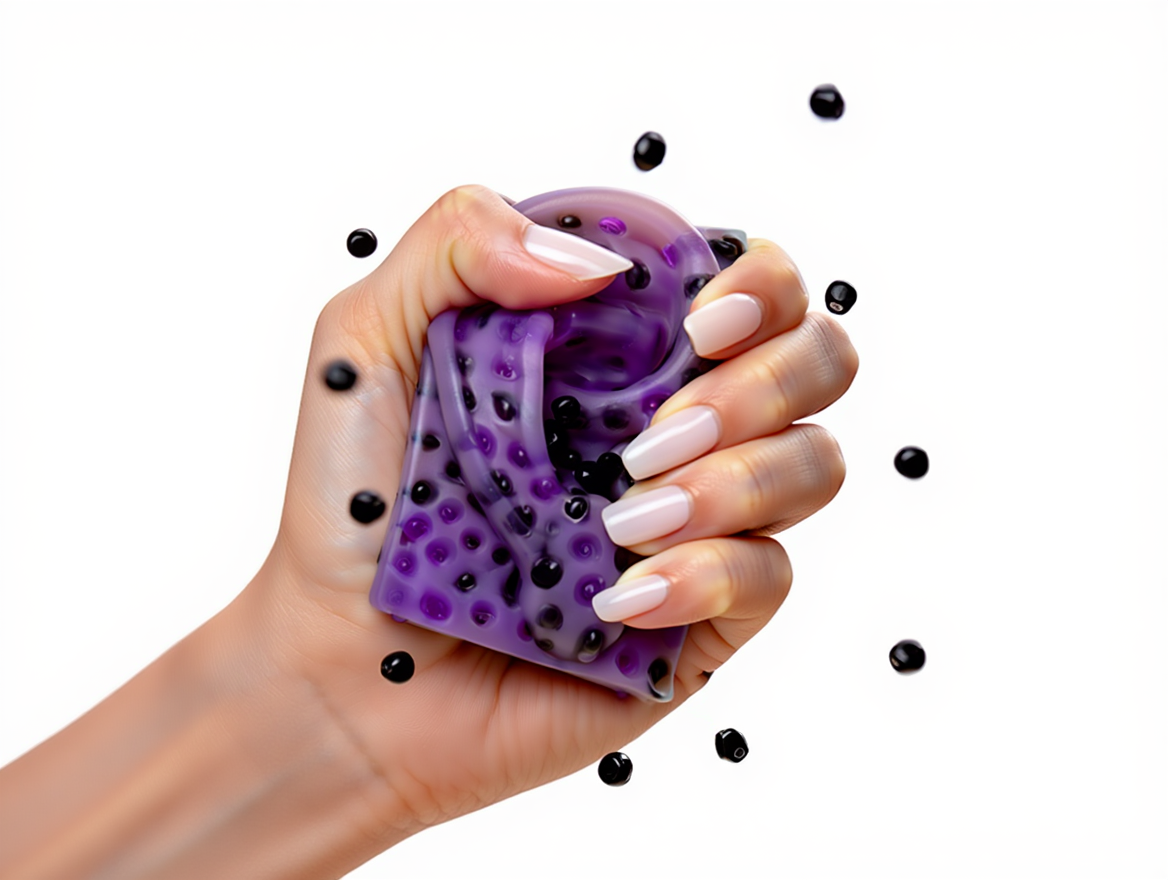 Big Ear Water Beads Pimple Popper Fidget Toy – Stress Relief & Sensory Squeeze